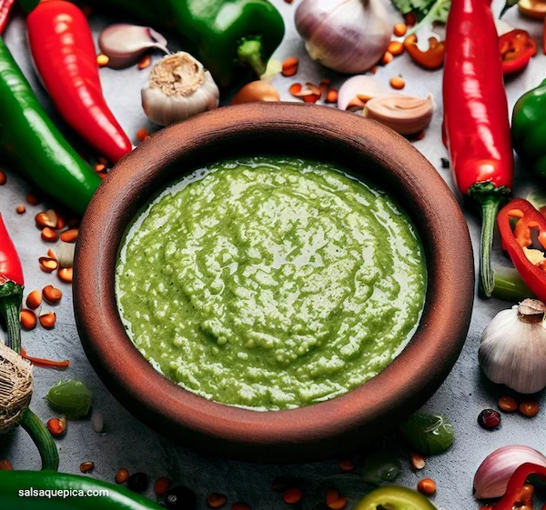 Imagen de salsa verde mexicana